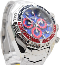 Load image into Gallery viewer, Invicta Akula Kromo Z Men's 55mm Blue &amp; Red Swiss Chronograph Watch 44296-Klawk Watches
