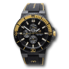 Load image into Gallery viewer, TechnoMarine Racing Legends TM-525040 Men's 43mm Black Tan Day Date Quartz Watch-Klawk Watches

