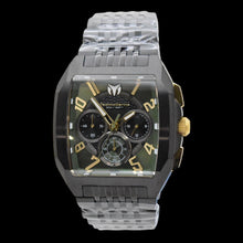 Load image into Gallery viewer, TechnoMarine Aqua Quadrant Men's Black Green Dial Chronograph Watch TM-226014-Klawk Watches
