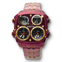 Load image into Gallery viewer, Invicta Aviator Zulu Time 4 Time Zone Men's 50mm Burgundy Red Quartz Watch 50656-Klawk Watches
