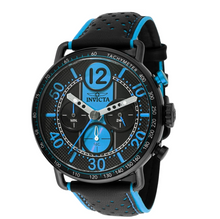 Load image into Gallery viewer, Invicta Racing Men's 44mm Blue &amp; Black Leather Japan Chronograph Watch 49367-Klawk Watches
