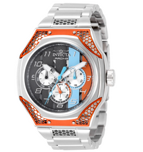 Load image into Gallery viewer, Invicta Racing Hex Racer Men's 46mm Orange Blue Day Date Quartz Watch 50063-Klawk Watches
