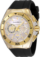 Load image into Gallery viewer, Technomarine Cruise California Men's 47mm White Pearl Dial Gold Chrono Watch-Klawk Watches
