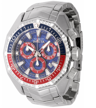 Load image into Gallery viewer, Invicta Akula Kromo Z Men's 55mm Blue &amp; Red Swiss Chronograph Watch 44296-Klawk Watches

