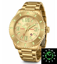 Load image into Gallery viewer, Invicta x Chase Durer Men's 48mm Super Lume Triple Gold Quartz Watch 69575-Klawk Watches
