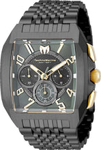 Load image into Gallery viewer, TechnoMarine Aqua Quadrant Men's Black Green Dial Chronograph Watch TM-226014-Klawk Watches
