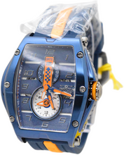 Load image into Gallery viewer, Invicta S1 Rally Diablo Racing RPM Men's 50mm Blue &amp; Orange Quartz Watch 47388-Klawk Watches
