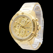 Load image into Gallery viewer, TechnoMarine Oceanico Triple Gold Mens 4mm Stainless Sport Chrono Watch TM325017-Klawk Watches
