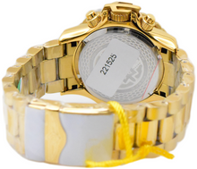Load image into Gallery viewer, Invicta Subaqua Poseidon Green Dial Gold Band Luminous Chronograph Watch 47185-Klawk Watches
