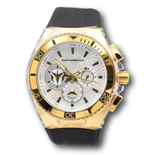 Load image into Gallery viewer, Technomarine Cruise California Men's 47mm White Pearl Dial Gold Chrono Watch-Klawk Watches
