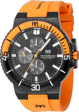 Load image into Gallery viewer, TechnoMarine Racing Legends Men's 43mm Orange Black Day Date Watch TM-525033-Klawk Watches

