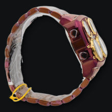 Load image into Gallery viewer, Invicta Aviator Zulu Time 4 Time Zone Men's 50mm Burgundy Red Quartz Watch 50656-Klawk Watches
