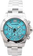 Load image into Gallery viewer, TechnoMarine Manta Ray Men's 42mm Turquoise Chronograph Watch TM-225121-Klawk Watches
