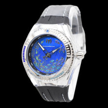 Load image into Gallery viewer, TechnoMarine Cruise Dream Women's 40mm Blue Pear Dial Colorful CZ Crystals Watch-Klawk Watches
