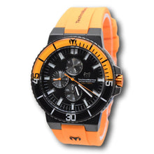 Load image into Gallery viewer, TechnoMarine Racing Legends Men's 43mm Orange Black Day Date Watch TM-525033-Klawk Watches
