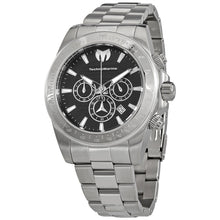 Load image into Gallery viewer, TechnoMarine Grand Manta Ray Mens 47mm Black Dial Quartz Chrono Watch TM-220125-Klawk Watches
