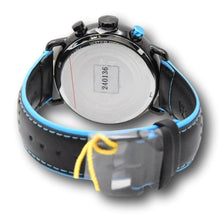Load image into Gallery viewer, Invicta Racing Men's 44mm Blue &amp; Black Leather Japan Chronograph Watch 49367-Klawk Watches
