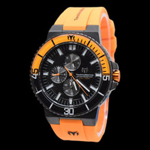 Load image into Gallery viewer, TechnoMarine Racing Legends Men's 43mm Orange Black Day Date Watch TM-525033-Klawk Watches
