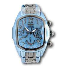 Load image into Gallery viewer, Invicta Lupah BLUE ICE Men's 45mm Blue Pearl Dial Gunmetal Chrono Watch 45864-Klawk Watches
