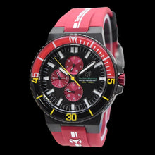 Load image into Gallery viewer, TechnoMarine Racing Legends Men's 43mm Red Black Dial Day Date Watch TM-525032-Klawk Watches
