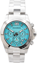 Load image into Gallery viewer, TechnoMarine Manta Ray Men's 42mm Turquoise Chronograph Watch TM-225121-Klawk Watches
