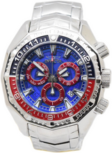 Load image into Gallery viewer, Invicta Akula Kromo Z Men's 55mm Blue &amp; Red Swiss Chronograph Watch 44296-Klawk Watches

