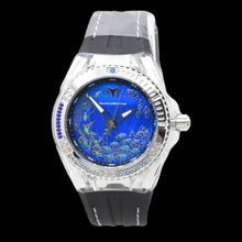 Load image into Gallery viewer, TechnoMarine Cruise Dream Women's 40mm Blue Pear Dial Colorful CZ Crystals Watch-Klawk Watches
