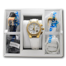 Load image into Gallery viewer, TechnoMarine Cruise Valentine Women's 40mm Pearl Gold Watch 3-Band Set TM-117046-Klawk Watches
