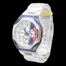 Load image into Gallery viewer, Invicta Racing Hex Racer Men's 46mm White Dial Blue Day Date Quartz Watch 50061-Klawk Watches
