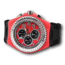 Load image into Gallery viewer, TechnoMarine Cruise JellyFish Mens 45mm Red 260 Crystals Chrono Watch TM-121185-Klawk Watches
