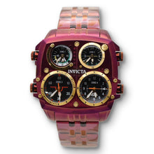 Load image into Gallery viewer, Invicta Aviator Zulu Time 4 Time Zone Men's 50mm Burgundy Red Quartz Watch 50656-Klawk Watches
