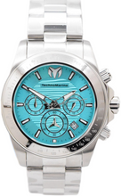 Load image into Gallery viewer, TechnoMarine Manta Ray Men's 42mm Turquoise Chronograph Watch TM-225121-Klawk Watches
