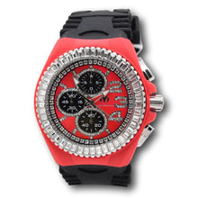 Load image into Gallery viewer, TechnoMarine Cruise JellyFish Mens 45mm Red 260 Crystals Chrono Watch TM-121185-Klawk Watches
