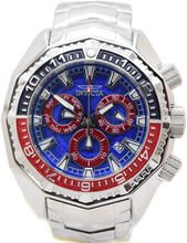 Load image into Gallery viewer, Invicta Akula Kromo Z Men's 55mm Blue &amp; Red Swiss Chronograph Watch 44296-Klawk Watches
