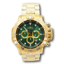 Load image into Gallery viewer, Invicta Subaqua Poseidon Green Dial Gold Band Luminous Chronograph Watch 47185-Klawk Watches
