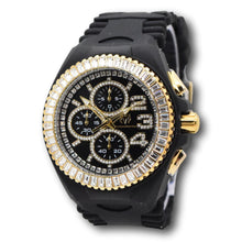 Load image into Gallery viewer, TechnoMarine Cruise JellyFish Men's 45mm Black Gold 260 Crystals Watch TM-121187-Klawk Watches
