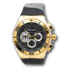Load image into Gallery viewer, Technomarine Cruise California Men's 47mm Black Monogram Gold Chronograph Watch-Klawk Watches
