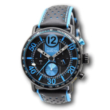 Load image into Gallery viewer, Invicta Racing Men's 44mm Blue &amp; Black Leather Japan Chronograph Watch 49367-Klawk Watches
