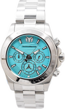 Load image into Gallery viewer, TechnoMarine Manta Ray Men's 42mm Turquoise Chronograph Watch TM-225121-Klawk Watches
