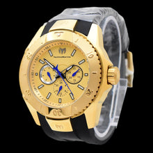 Load image into Gallery viewer, Technomarine UF6 NextGen Men's 48mm Day Date Gold Japan Quartz Watch TM-617001-Klawk Watches

