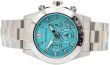 Load image into Gallery viewer, TechnoMarine Manta Ray Men's 42mm Turquoise Chronograph Watch TM-225121-Klawk Watches
