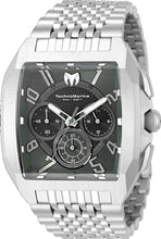 Load image into Gallery viewer, TechnoMarine Aqua Quadrant Men's Green Dial Silver Chronograph Watch TM-226023-Klawk Watches

