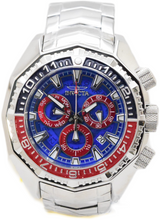 Load image into Gallery viewer, Invicta Akula Kromo Z Men's 55mm Blue &amp; Red Swiss Chronograph Watch 44296-Klawk Watches
