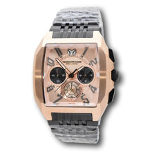 Load image into Gallery viewer, TechnoMarine Aqua Quadrant Men's 41mm Rose Gold Dial Black Chrono Watch TM226015-Klawk Watches

