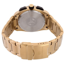 Load image into Gallery viewer, TechnoMarine Ocean Nomad Men's 43mm Silver Dial Gold Chronograph Watch TM-318093-Klawk Watches
