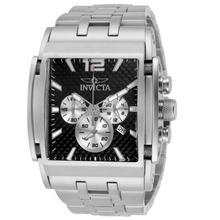 Load image into Gallery viewer, Invicta Speedway Black Carbon Fiber Men's 47mm Silver Flyback Chrono Watch 32585-Klawk Watches
