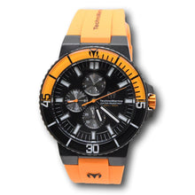 Load image into Gallery viewer, TechnoMarine Racing Legends Men's 43mm Orange Black Day Date Watch TM-525033-Klawk Watches
