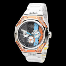 Load image into Gallery viewer, Invicta Racing Hex Racer Men's 46mm Orange Blue Day Date Quartz Watch 50063-Klawk Watches

