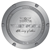Load image into Gallery viewer, Invicta Subaqua Venom Fusion Men's 51mm Black &amp; Red Polish Day Date Watch 49185-Klawk Watches
