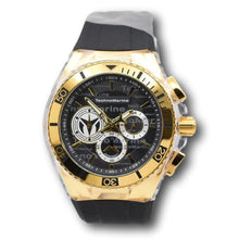 Load image into Gallery viewer, Technomarine Cruise California Men's 47mm Black Monogram Gold Chronograph Watch-Klawk Watches
